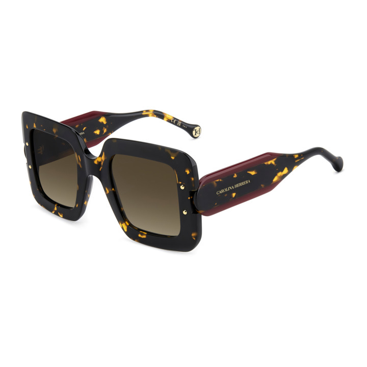 Lunettes de soleil Carolina Herrera HER 0322/S Havana / verres Brown Shaded (086-HA)