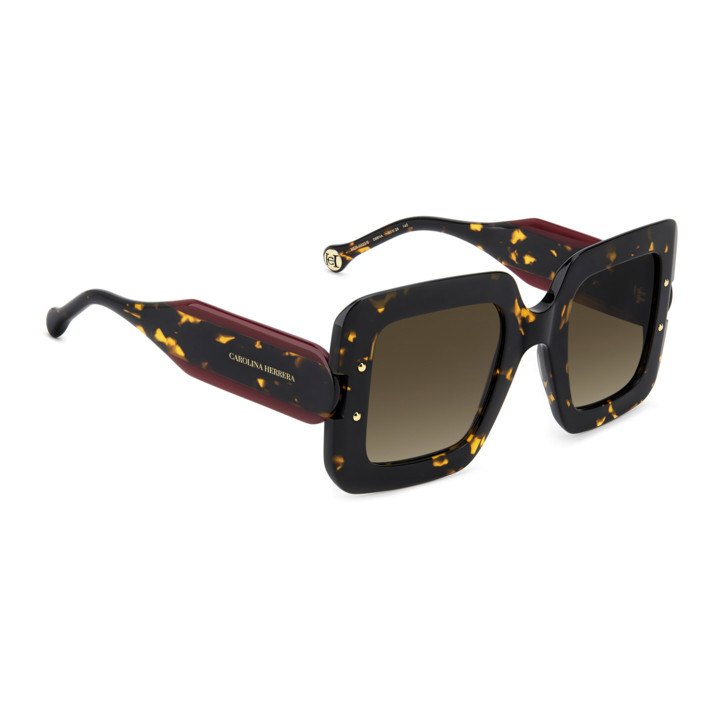 Lunettes de soleil Carolina Herrera HER 0322/S Havana / verres Brown Shaded (086-HA)