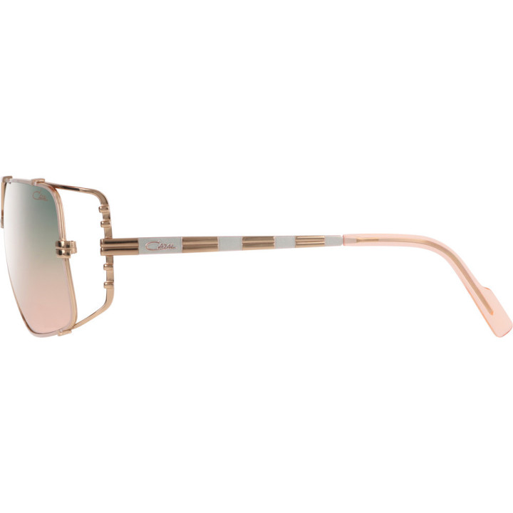 Cazal 9093 003 or-bois de rose - vue de profil