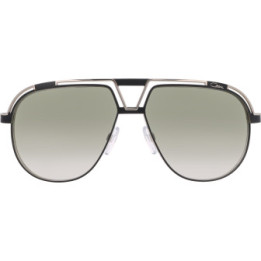 Cazal 9100 002 noir-argent - vue de face