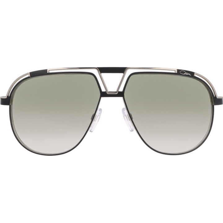 Cazal 9100 002 noir-argent - vue de face