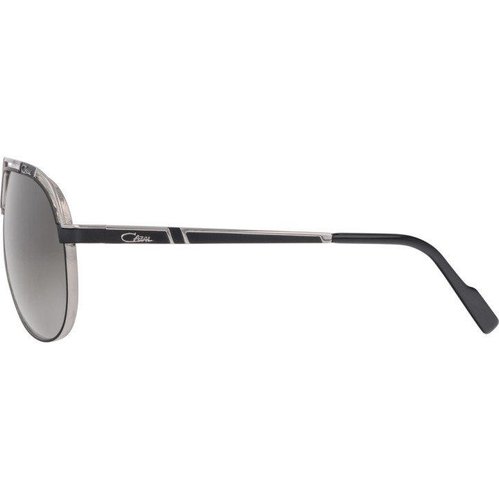 Cazal 9100 002 noir-argent - vue de profil
