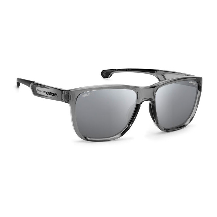 Lunettes de soleil Carrera Ducati CARDUC 003/S Grey Black / verres Silver Mirror (R6S-T4)