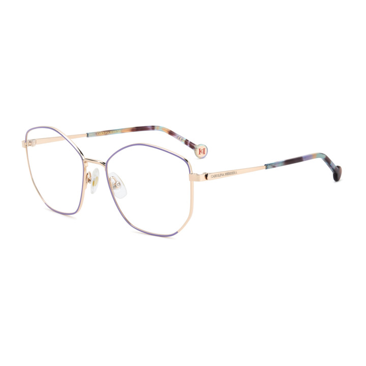 Lunettes de vue Carolina Herrera HER 0345 Gold Lilac (HZJ)