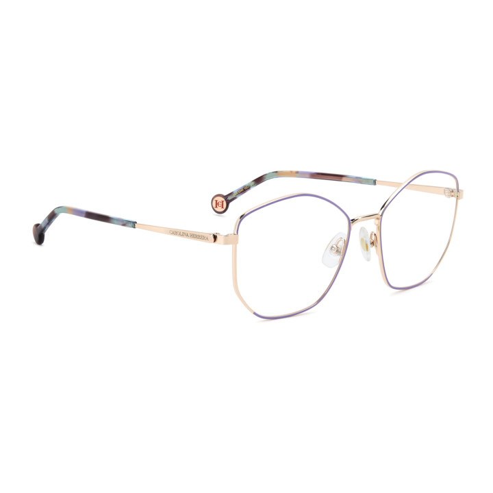 Lunettes de vue Carolina Herrera HER 0345 Gold Lilac (HZJ)