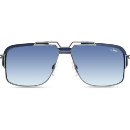 Cazal 9103 003 bleu nuit-gun métal - vue de face