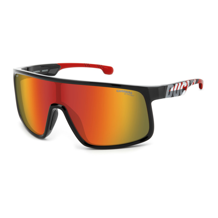 Lunettes de soleil Carrera Ducati CARDUC 017/S Black / verres Red Multilayer (807-UZ)