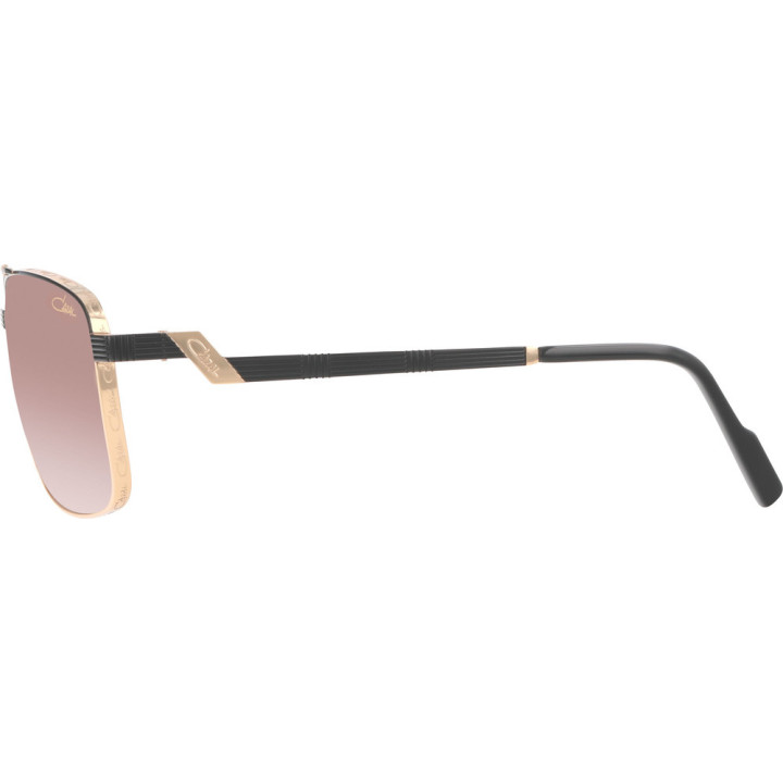 Cazal 9101 001 noir-or - vue de profil