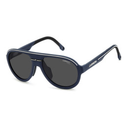 Lunettes de soleil Carrera C SPORT 09/S Matte Blue / verres Grey (FLL-IR)