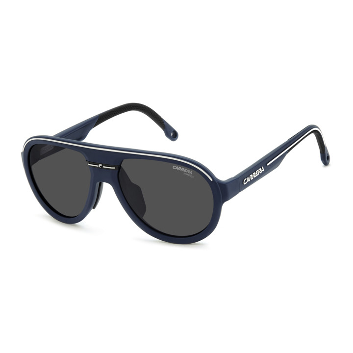 Lunettes de soleil Carrera C SPORT 09/S Matte Blue / verres Grey (FLL-IR)