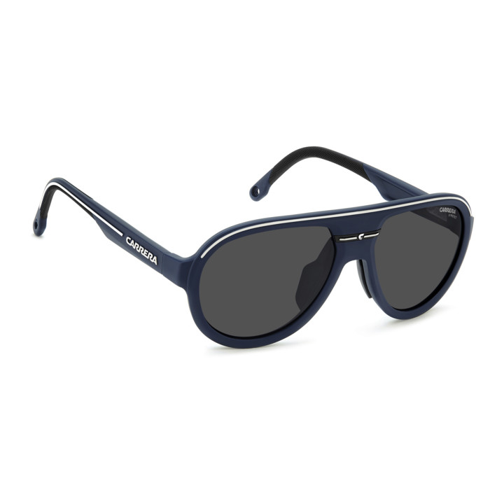 Lunettes de soleil Carrera C SPORT 09/S Matte Blue / verres Grey (FLL-IR)