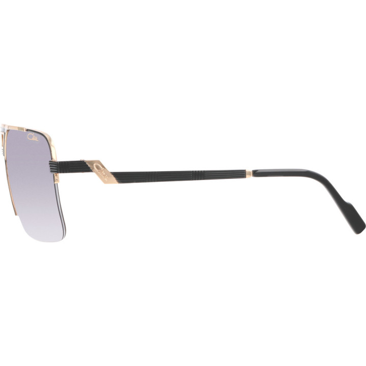 Cazal 9102 001 noir-or - vue de profil
