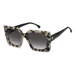 Lunettes de soleil Carrera 3072/S White Havana / verres Dark Grey Shaded (AHF-9O)