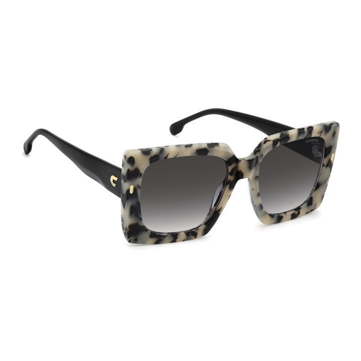 Lunettes de soleil Carrera 3072/S White Havana / verres Dark Grey Shaded (AHF-9O)