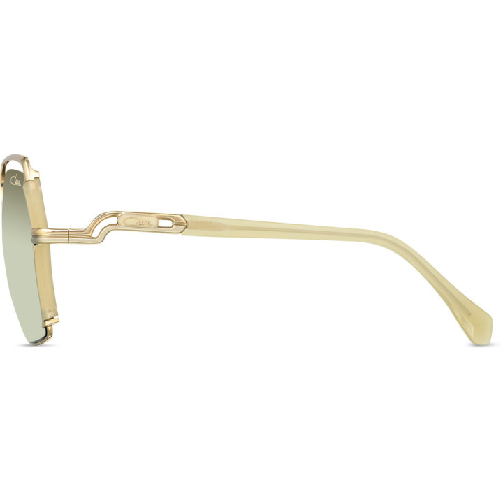 Cazal 9502 003 brun-or - vue de profil