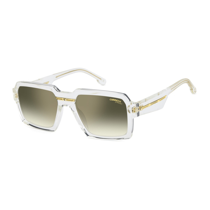 Lunettes de soleil Carrera VICTORY C 15/S Crystal Gold / verres Green Shaded Gold Mirror Antirefex (REJ-D6)