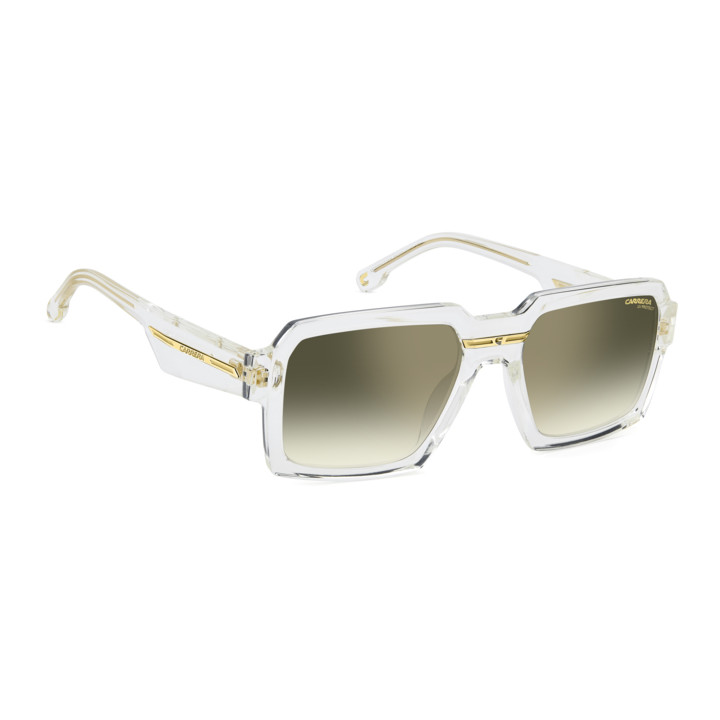 Lunettes de soleil Carrera VICTORY C 15/S Crystal Gold / verres Green Shaded Gold Mirror Antirefex (REJ-D6)