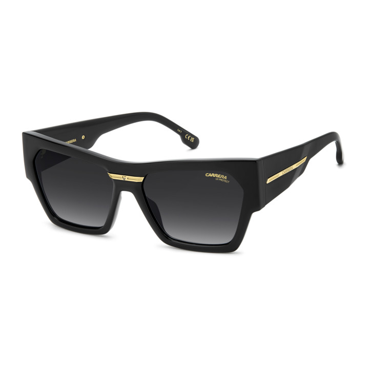 Lunettes de soleil Carrera VICTORY C 19/S Black / verres Dark Grey Shaded (807-9O)