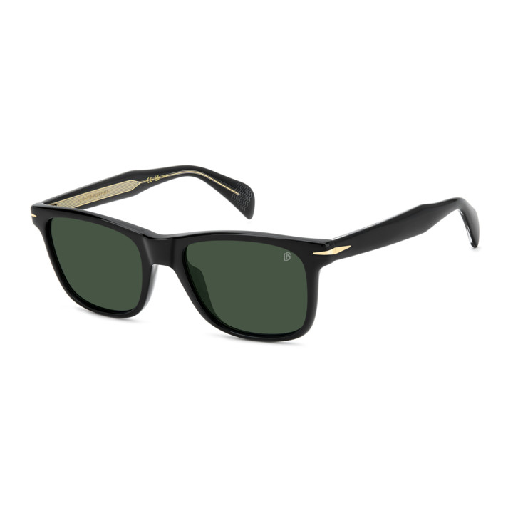 Lunettes de soleil David Beckham DB 1197/S Black / verres Green (807-QT)