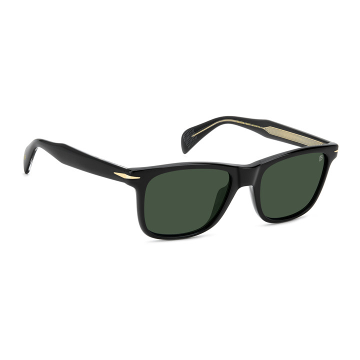 Lunettes de soleil David Beckham DB 1197/S Black / verres Green (807-QT)