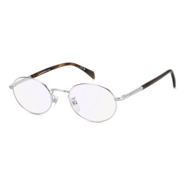 Lunettes de vue David Beckham DB 1203 Silver Havana / verres Blue Mirror (YL7-2Y)