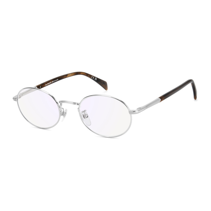 Lunettes de vue David Beckham DB 1203 Silver Havana / verres Blue Mirror (YL7-2Y)