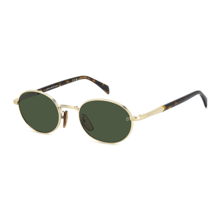 Lunettes de soleil David Beckham DB 1196/S Gold Havana / verres Green Lightgreen Antireflex (06J-O7)