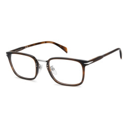 Lunettes de vue David Beckham DB 1211/G Brown Horn Ruthenium (6C5)