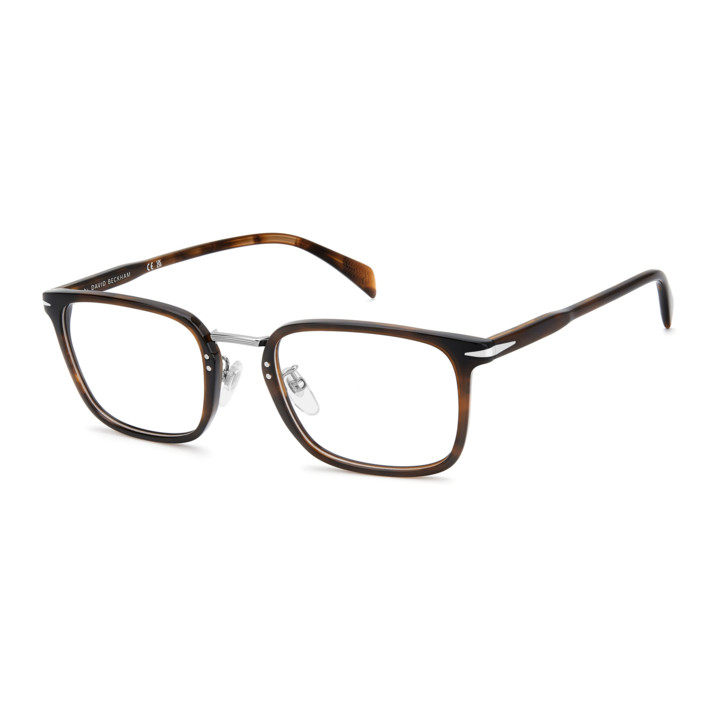 Lunettes de vue David Beckham DB 1211/G Brown Horn Ruthenium (6C5)
