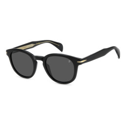 Lunettes de soleil David Beckham DB 1198/S Black / verres Grey (807-IR)