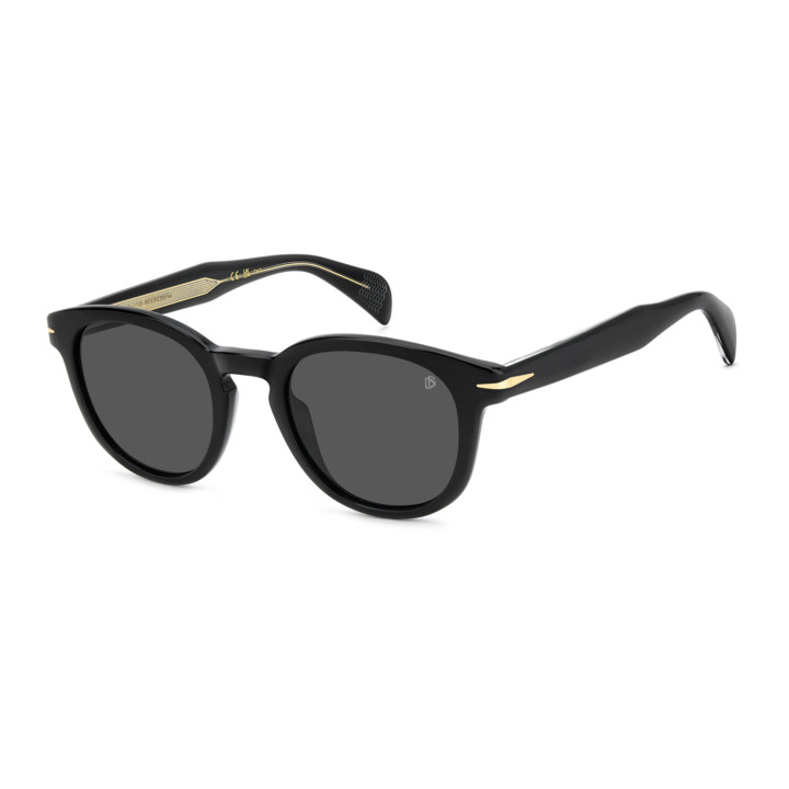 Lunettes de soleil David Beckham DB 1198/S Black / verres Grey (807-IR)