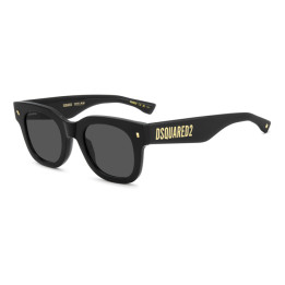 Lunettes de soleil Dsquared2 D2 0180/S Black / verres Grey (807-IR)