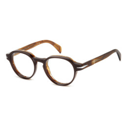 Lunettes de vue David Beckham DB 7153 Brown Horn (EX4)