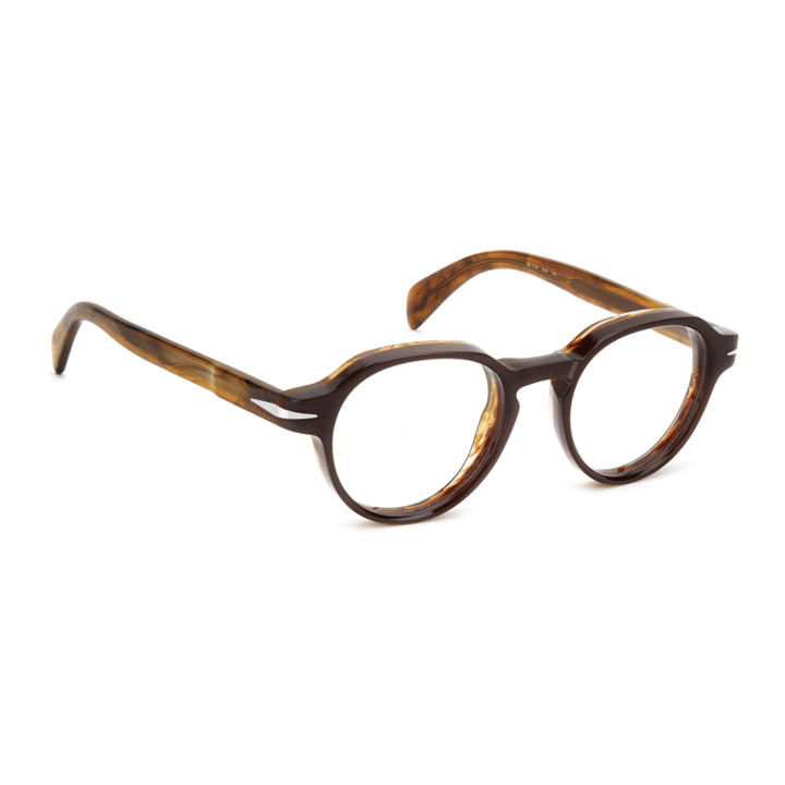 Lunettes de vue David Beckham DB 7153 Brown Horn (EX4)