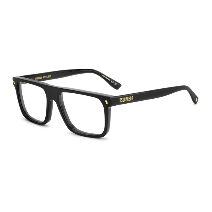 Lunettes de vue Dsquared2 D2 0182 Black Gold (2M2)
