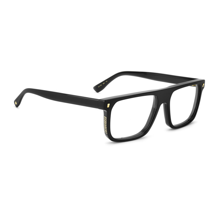 Lunettes de vue Dsquared2 D2 0182 Black Gold (2M2)