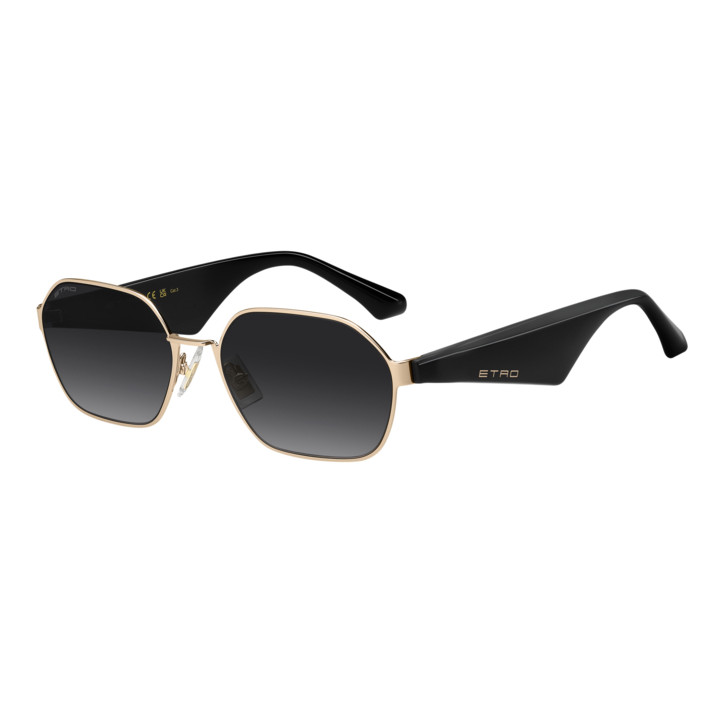 Lunettes de soleil Etro 0111/S Rose Gold / verres Dark Grey Shaded (000-9O)