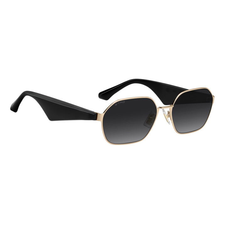 Lunettes de soleil Etro 0111/S Rose Gold / verres Dark Grey Shaded (000-9O)