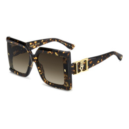 Lunettes de soleil Dsquared2 D2 0185/G/S Havana / verres Brown Shaded (086-HA)