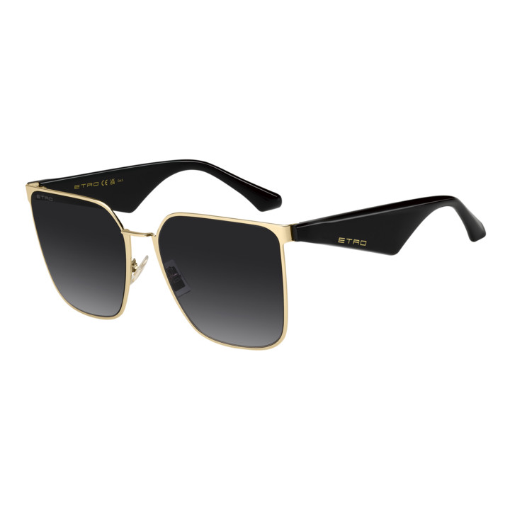 Lunettes de soleil Etro 0110/S Rose Gold / verres Dark Grey Shaded (000-9O)