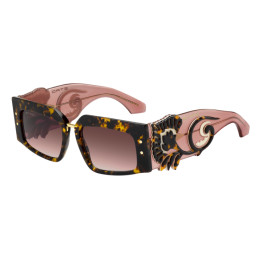 Lunettes de soleil Etro ETROBLOSSOM Havana / verres Pink Doubleshade (086-3X)