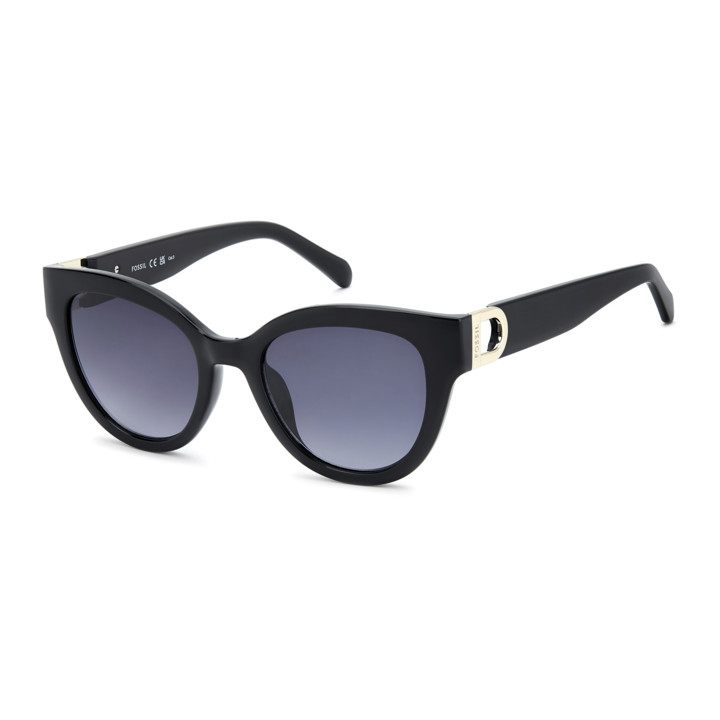 Lunettes de soleil Fossil FOS 2162/G/S Black / verres Dark Grey Shaded (807-9O)
