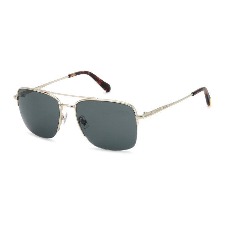 Lunettes de soleil Fossil FOS 2164/G/S Matte Light Gold / verres Green (CGS-QT)