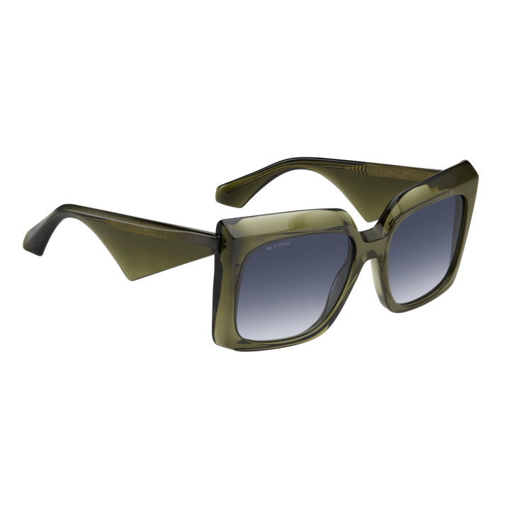 Lunettes de soleil Etro 0117/S Olive / verres Dk Blue Shaded (4C3-08)