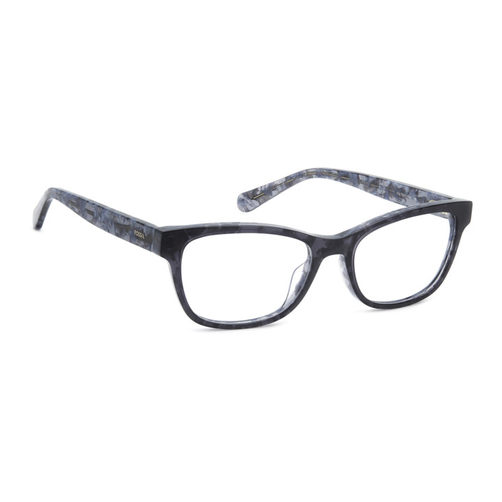 Lunettes de vue Fossil FOS 7201 Black Grey Havana (YV4)