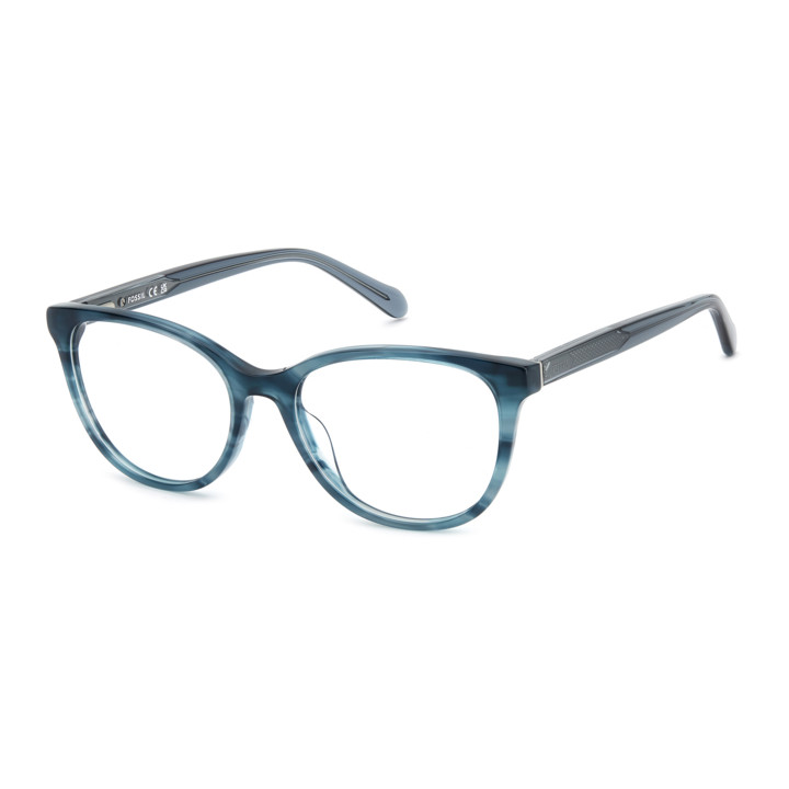 Lunettes de vue Fossil FOS 7203 Striped Teal (M5C)