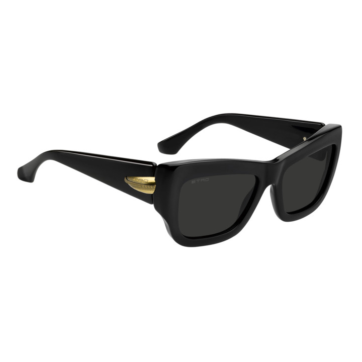 Lunettes de soleil Etro 0121/S Black / verres Grey (807-IR)