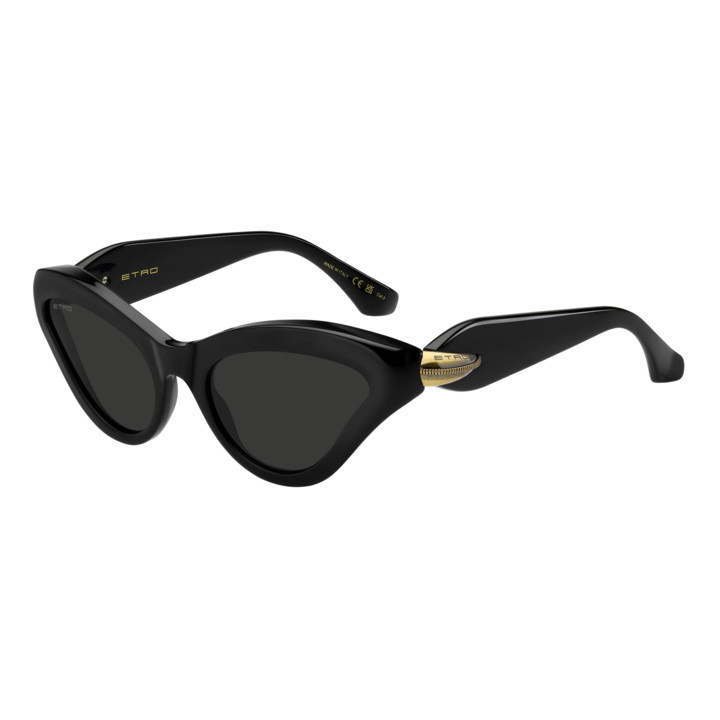 Lunettes de soleil Etro ETRODROP Black / verres Grey (807-IR)