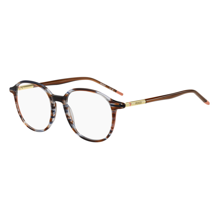 Lunettes de vue HUGO HG 1380 Brown Striped Orange (F9O)