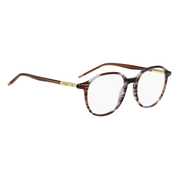 Lunettes de vue HUGO HG 1380 Brown Striped Orange (F9O)